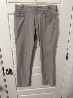 BONOBOS Golf Men's Straight Chinos in Light Gray